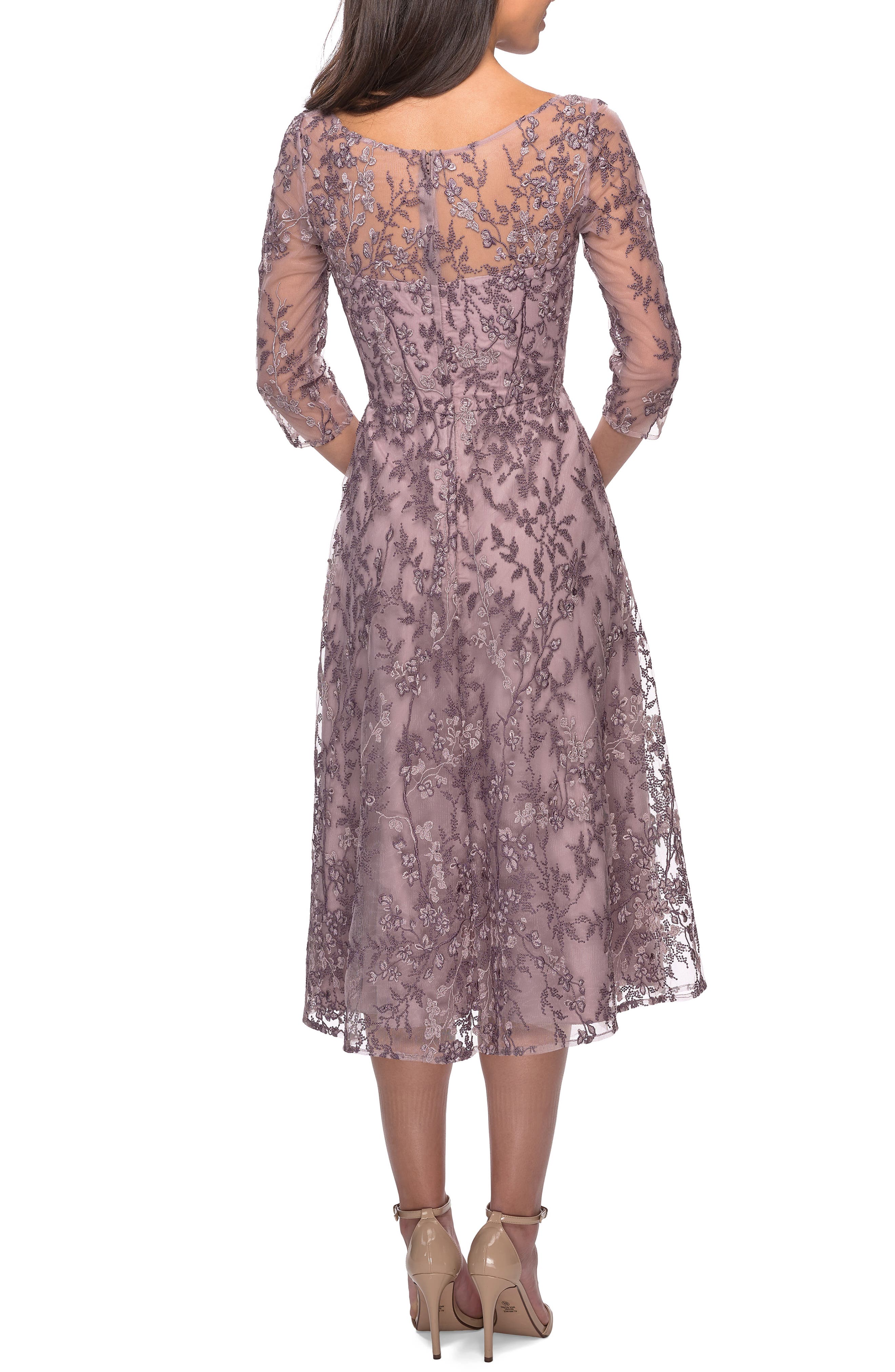 La Femme Lace Cocktail Dress | Nordstrom